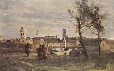 Jean Baptiste Camille  Corot Dunkerque (mk11)